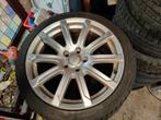 Audi velgen 18 inch met winterbanden., Ophalen, 18 inch, Gebruikt, Velg(en)