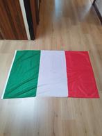 Italian flag 95x150cm, Ophalen of Verzenden, Gebruikt