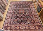 Vintage handgeknoopt perzisch tapijt sarough 336x250, 200 cm of meer, 200 cm of meer, Gebruikt, Rechthoekig