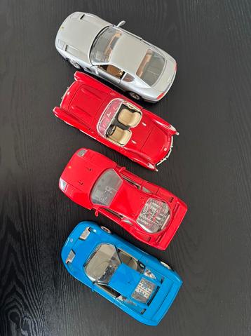 Prachtige set 1:18 modelauto’s Bburago beschikbaar voor biedingen