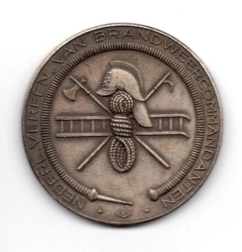Penning Brandweerwedstrijd Tiel 1948, Postzegels en Munten, Penningen en Medailles, Overige materialen, Nederland, Verzenden