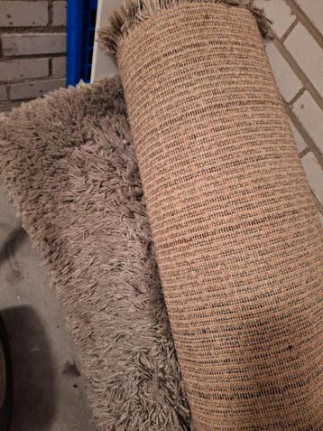 Hoogpolig vloerkleed te ruil voor flesje wijn