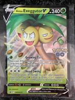 Alolan Exeggutor V SWSH225 Jumbo Pokémonkaart, Ophalen of Verzenden, Nieuw, Losse kaart, Foil