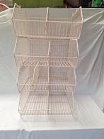 Draadmanden manden stelling manden, Ophalen, Gebruikt, Rond, Overige materialen