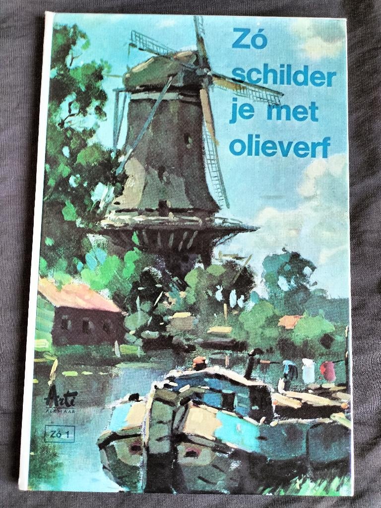 M. Diemel - Zó schilder je met olieverf, Ophalen of Verzenden, Zo goed als nieuw, Tekenen en Schilderen, M. Diemel