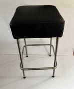 Zwarte barkrukken, Ophalen, Gebruikt, 60 tot 90 cm, Metaal