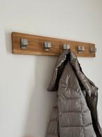 Kapstok hout industrieel 60x10 cm, Huis en Inrichting, Woonaccessoires | Kapstokken, Minder dan 100 cm, Ophalen of Verzenden, Zo goed als nieuw