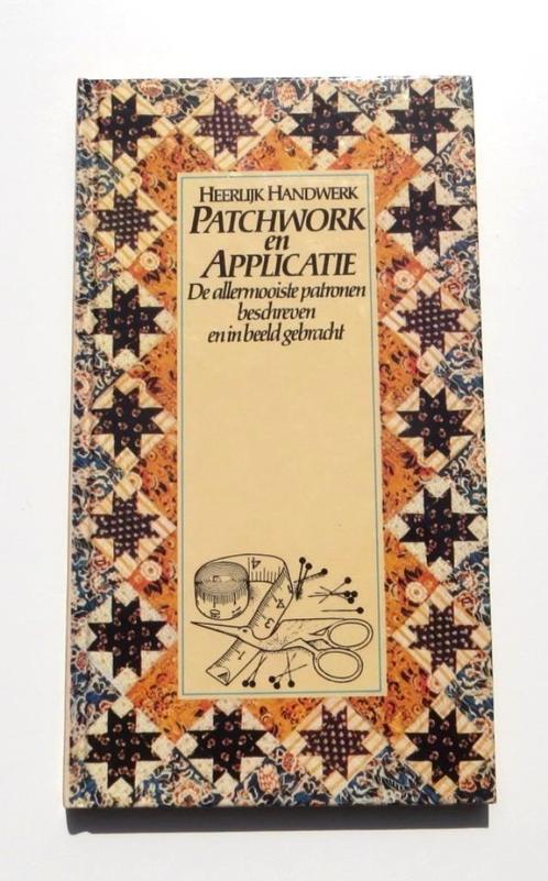 Hobbyboek M3207: Patchwork en Applicatie, Boeken, Hobby en Vrije tijd, Zo goed als nieuw, Borduren en Naaien, Ophalen of Verzenden