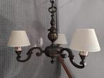 Antieke Brocante Bronzen Zware Hanglamp (uit 1950), Antiek en Kunst, Antiek | Lampen, Ophalen