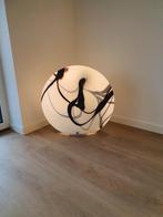 Gezocht glazen design lamp, Ophalen, Glas, 50 tot 75 cm