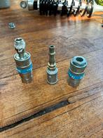 Snelkoppeling insteeknippel UK 1/4, Doe-het-zelf en Verbouw, Compressors, Ophalen of Verzenden, Zo goed als nieuw, 6 tot 10 bar