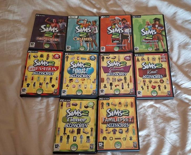De Sims 2 Uitbreidingen & Accessoires, Spelcomputers en Games, Games | Pc, Gebruikt, Simulatie, 1 speler, Vanaf 12 jaar, Ophalen of Verzenden