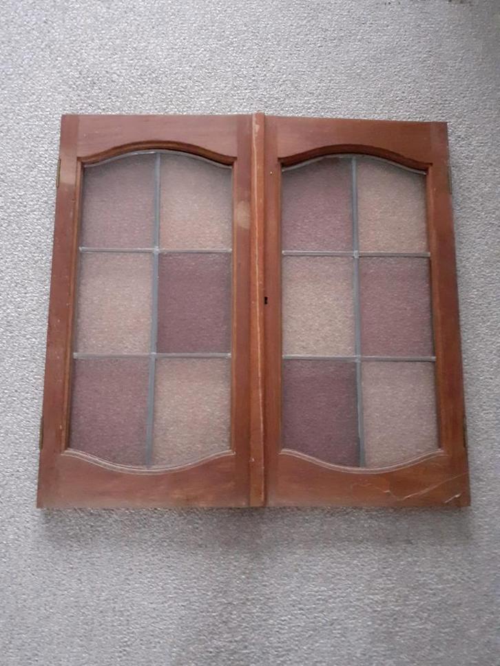 Glas in lood deurtjes, Doe-het-zelf en Verbouw, Deuren en Horren, Ophalen