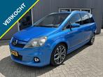 Opel Zafira 2.0 T 240PK OPC 163DKM NAP Leer PDC VOL!, Voorwielaandrijving, 1998 cc, Gebruikt, Zwart