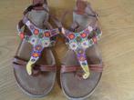 MANFIELD leren sandalen:mt 38, Overige kleuren, Zo goed als nieuw, Manfield, Sandalen of Muiltjes