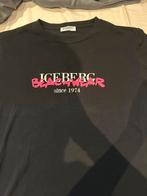Iceberg t-shirt, Kleding | Heren, T-shirts, Maat 48/50 (M), Zwart, Ophalen of Verzenden, Zo goed als nieuw