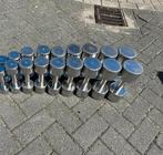 Chrome dumbells  dumbell set  2-10 kg gewichten, Ophalen, Dumbbell, Gebruikt, 2-10 kg