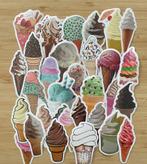 Ijsjes, zomer stickers, Verzenden, Nieuw, Meerdere stickers