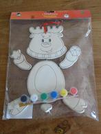 Houten kerst rendier decoratie knutsel NIEUW, Ophalen of Verzenden, Nieuw, Knutselen