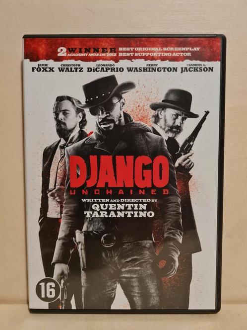 Django Unchained - Quentin Tarantino - Western Actie - DVD, Cd's en Dvd's, Dvd's | Actie, Zo goed als nieuw, Actie, Vanaf 12 jaar