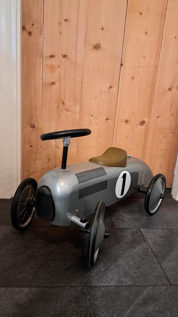 Vintage Loopauto Raceauto, Kinderen en Baby's, Speelgoed | Buiten | Voertuigen en Loopfietsen, Gebruikt, Loopvoertuig, Ophalen
