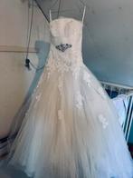 Pronovias trouwjurk (Koonings), Ophalen of Verzenden, Zo goed als nieuw, Wit, Trouwjurk
