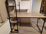 Bureau met rek - 4 vakken, Ophalen, Zo goed als nieuw