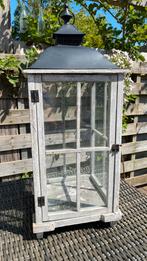 Vintage windlicht | lantaren, Ophalen, Gebruikt, Hout