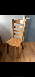 Eiken stoel  (zwaar eiken), Ophalen of Verzenden