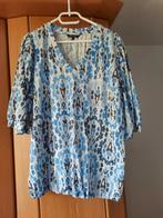 Ruim vallende blauwe dames blouse maat XXL, Ophalen of Verzenden, Zo goed als nieuw, Blauw, Blouse of Tuniek
