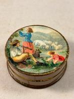 Sieradendoosje, ‘ herder’, rond, Ophalen of Verzenden