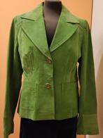 Leren jas, Kleding | Dames, Ophalen of Verzenden, Zo goed als nieuw, Groen