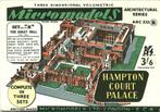 Bouwplaat Micromodels Hampton Court deel B, Ophalen of Verzenden, Nieuw, 1:50 of kleiner, Diorama