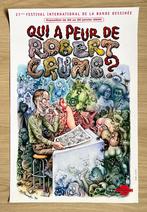 Robert Crumb expo poster Angouleme strip festival 2000, Gelezen, Eén stripboek, Ophalen of Verzenden, Robert Crumb