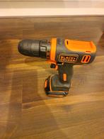 Black+Decker Accu schroevendraaier, Ophalen of Verzenden, Zo goed als nieuw