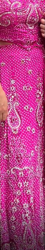 Bollywood Lehenga Jurk - Glitter & Glamour, Kleding | Dames, Ophalen of Verzenden, Zo goed als nieuw