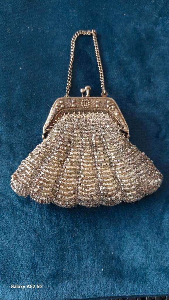 Vintage Kralenbeurs, Antiek en Kunst, Antiek | Kleding en Accessoires, Ophalen of Verzenden