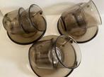 Vintage Arcoroc France, Rookglas - kop en schotels, 6 stuks, Ophalen