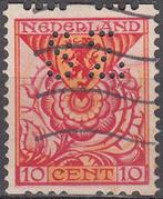 Nederland Tweezijdige Roltanding NVPH 73 met firmaperforatie, Ophalen of Verzenden, T/m 1940, Gestempeld