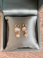 Oorhangers Bron, Sieraden, Tassen en Uiterlijk, Oorbellen, Hangers, Ophalen of Verzenden, Zo goed als nieuw, Met edelsteen
