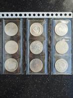 Verzameling zilveren munten (50, 10, 2,5 en 1) 342,8gr, Postzegels en Munten, Ophalen of Verzenden, Overige landen, Overige waardes
