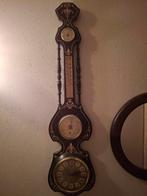 Antieke Barometer, Thermometer & Klok, Ophalen of Verzenden
