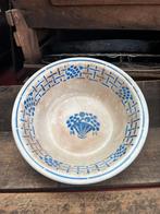 Oud Frans beboterd kommetje blauw wit schaaltje badonviller, Ophalen