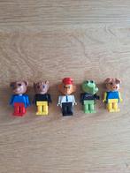 5 Lego Fabuland Poppetjes, Kinderen en Baby's, Speelgoed | Duplo en Lego, Ophalen of Verzenden, Gebruikt, Losse stenen, Lego