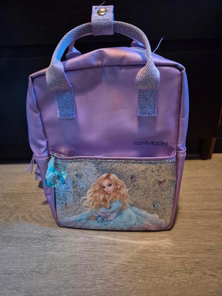 TopModel Rugtas - Paars, Sieraden, Tassen en Uiterlijk, Tassen | Rugtassen, Zo goed als nieuw, Overige merken, 30 tot 45 cm, Ophalen