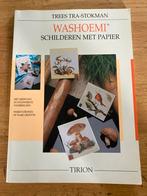Washoemi - Schilderen met Papier - Trees Tra-Stokman, Ophalen of Verzenden, Gelezen, Tekenen en Schilderen