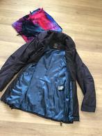 CREENSTONE!Lúxe Jas 40.Stijlvol Blauw&Kleurrijke Sjaal Sámen, Ophalen of Verzenden, Zo goed als nieuw, Maat 38/40 (M), Blauw