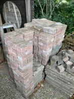 Betonklinkers BKK rood en grijs 9m2, Ophalen, Gebruikt, Klinkers, 10 m² of meer