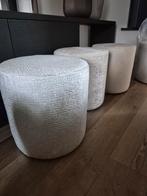 Poef claudi style, Minder dan 50 cm, Rond, Nieuw, Minder dan 50 cm
