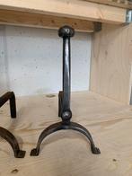 Smeed ijzeren Vuurbokken, Ophalen, Houthaard